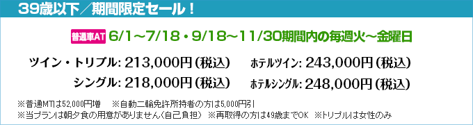 期間限定セール