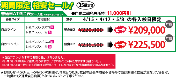 シングルキャンペーン