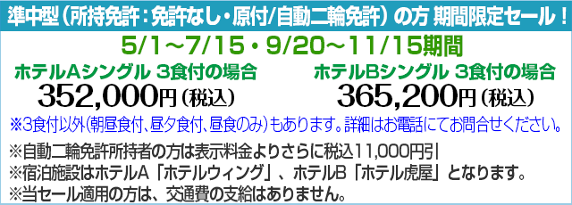 準中型セール