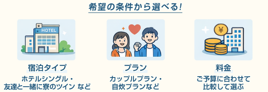 選ぶ際の主なポイント