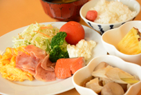 朝食例